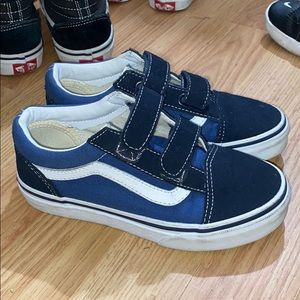 Boys vans low top shoes
